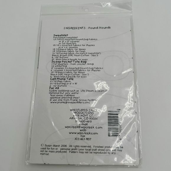 Whistlepig Creek Productions Pound Hounds jacket & totes # 1125 - Picture 5 of 5